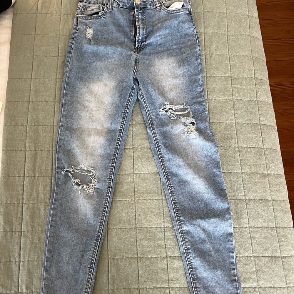 Vanilla Star Real Cheeky Skinny Blue Jeans